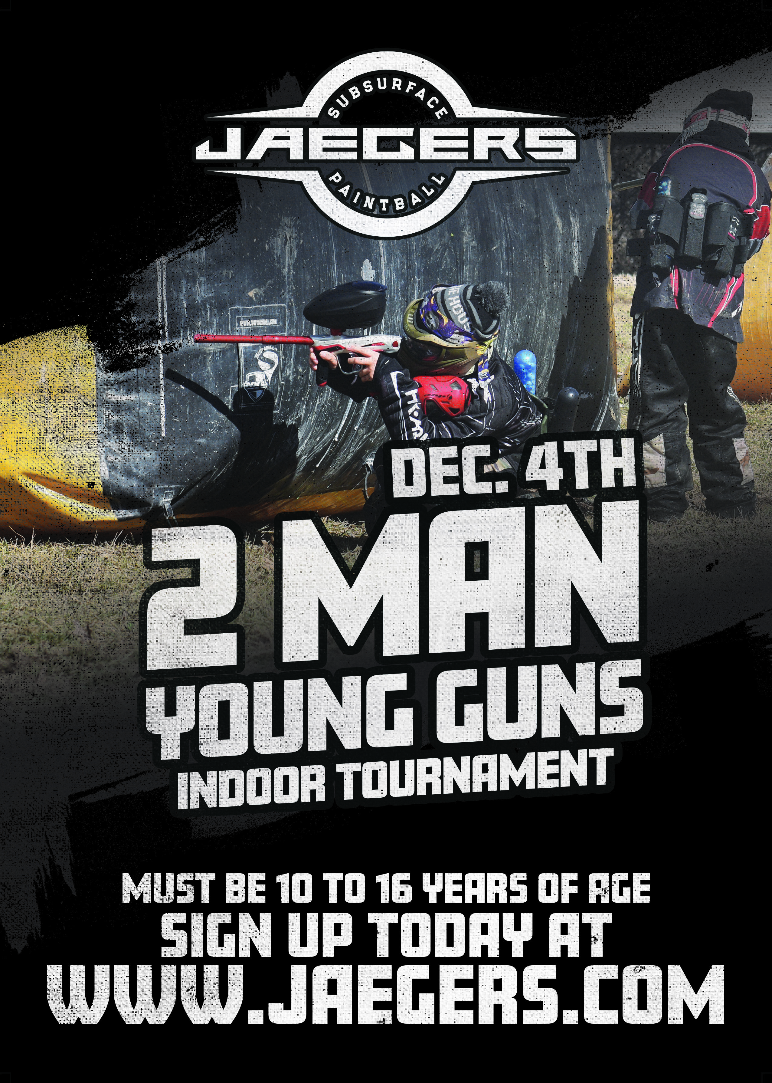 2 Man Young Guns Indoor Tournament Dec 4th