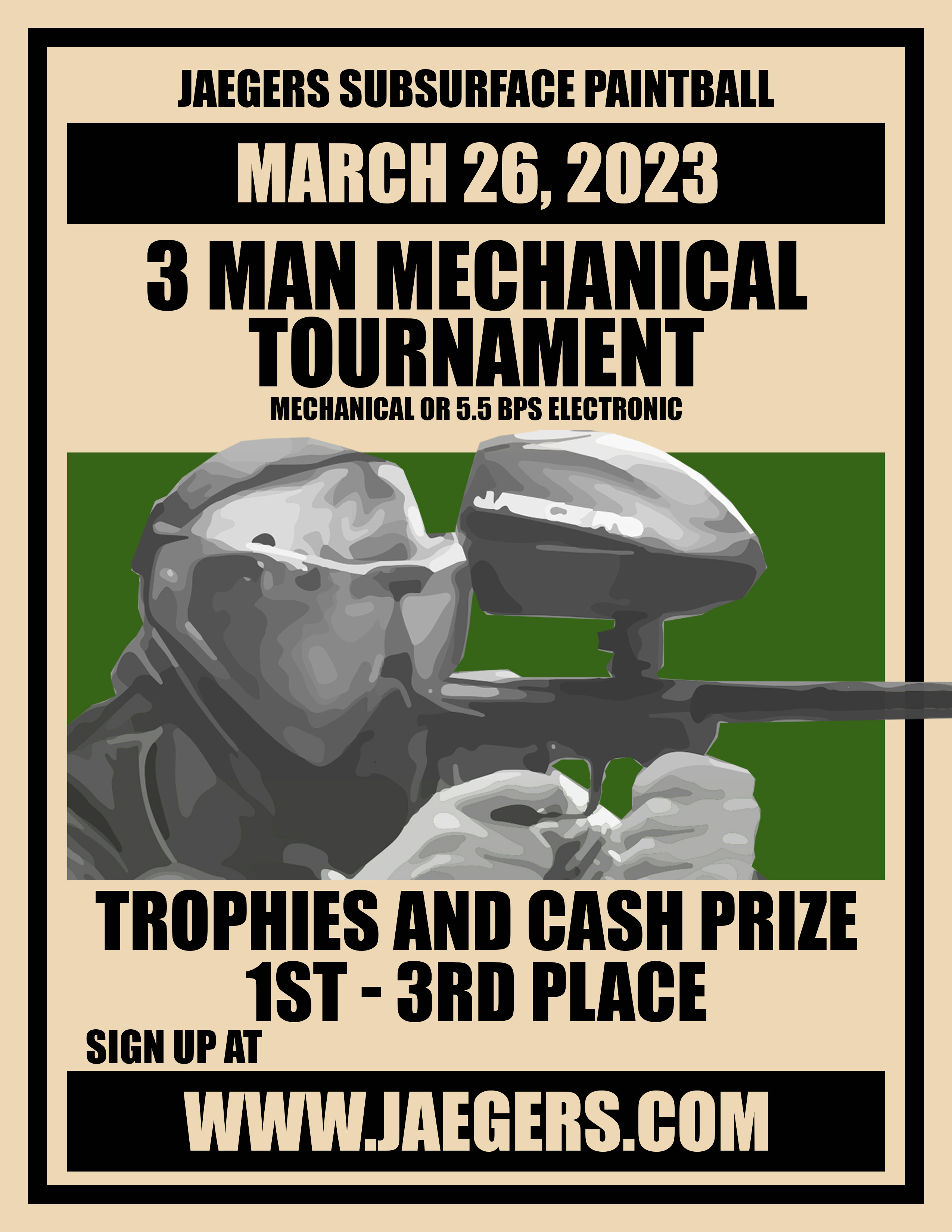 3 Man Hyperball Mechanical March 26th