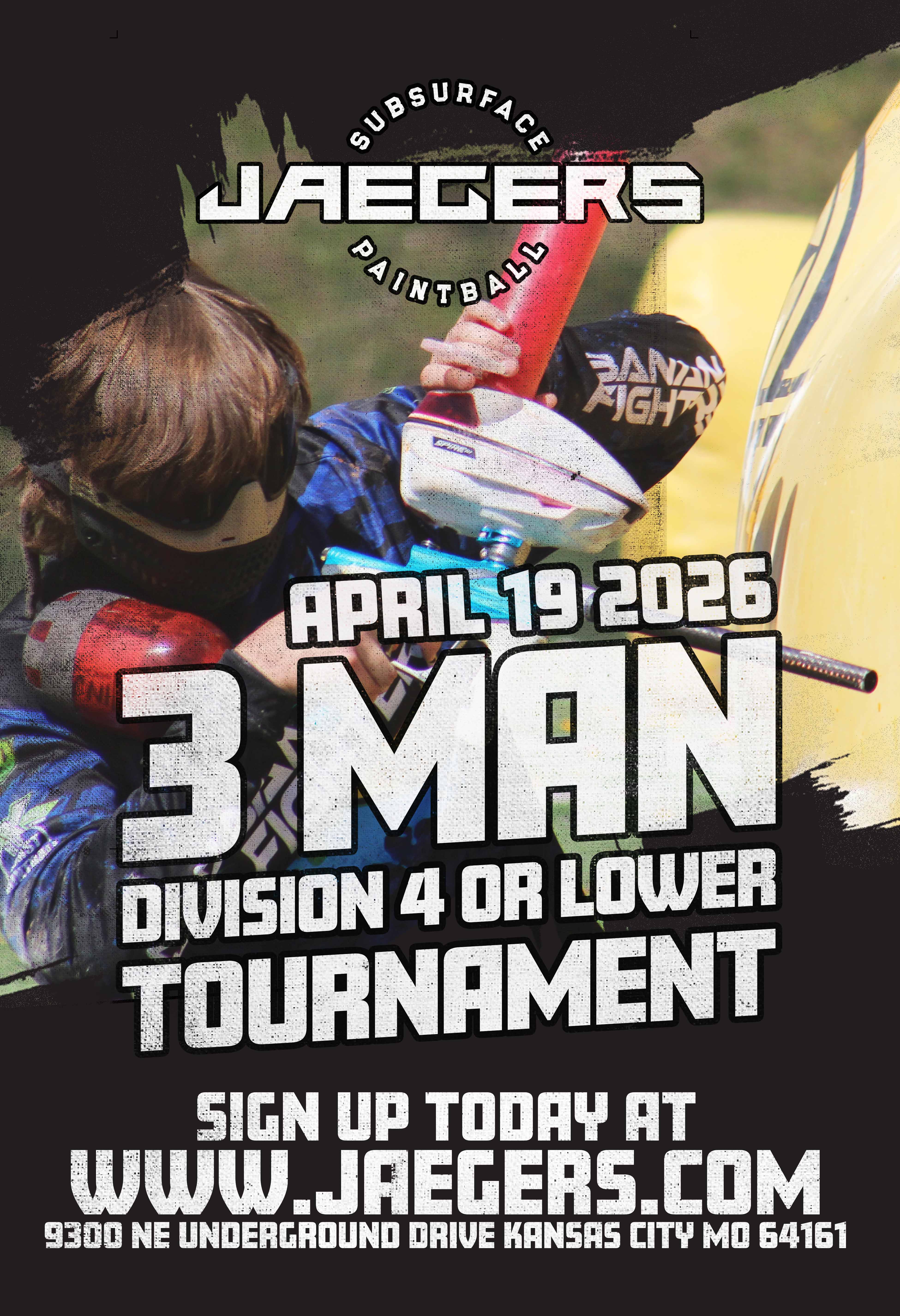 3 Man Tournament April 19th 2026