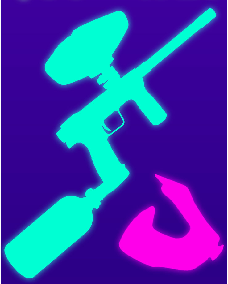 Glow Paintball